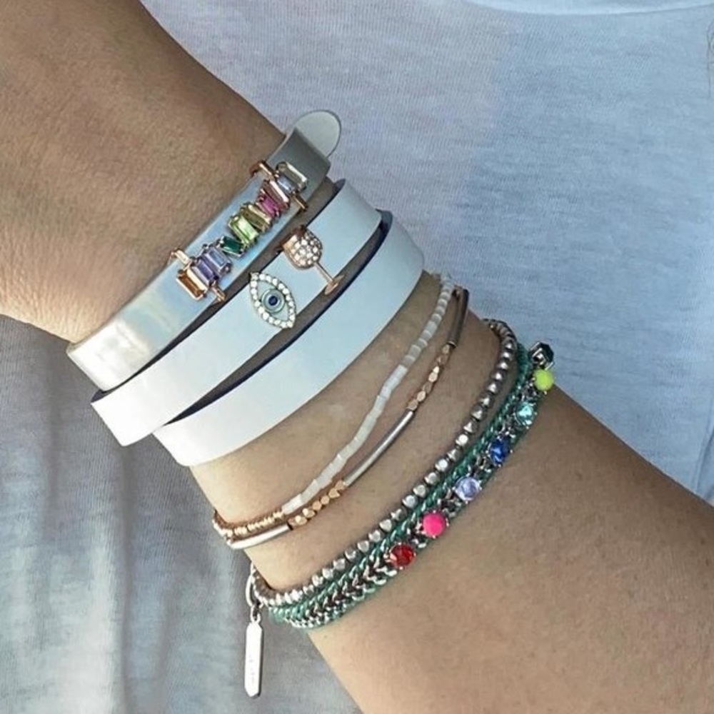 🌷 2 for $20 🌷 Stella & Dot Rainbow Friendship Bracelet BRAND NEW IN BOX